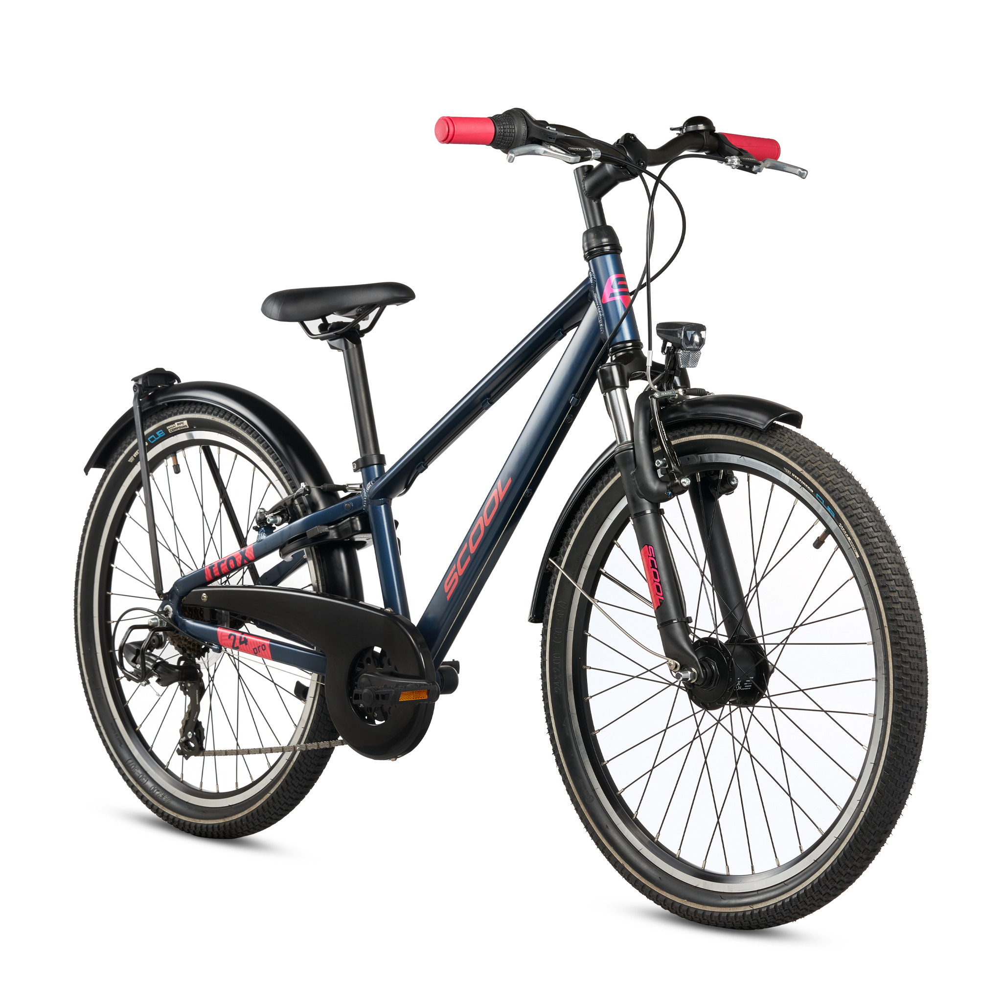 S'COOL troX pro 24-K7 Kinderfahrräder (blau) 2